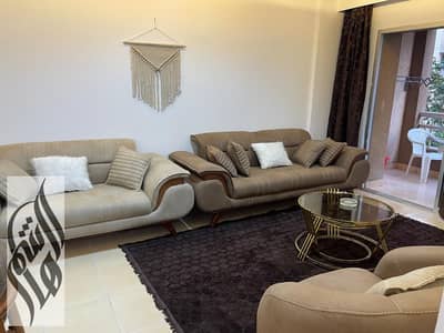  Furnished 106 SQM apartment for rent in B6,  bedrooms, 2 bathrooms, fully air-conditioned, wide garden view, prime location near services.