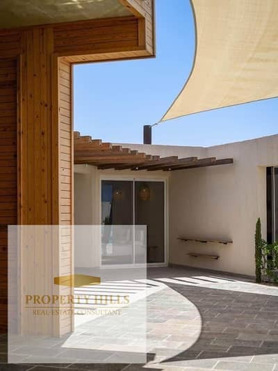Luxury chalet for sale in Ras Al Hikma on the Mediterranean Sea | High-end community, lake view and a unique investment opportunity