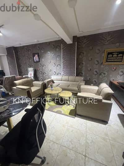 انتريه جلد مستورد عالي الجودة ممتاز من شركة KN office furniture