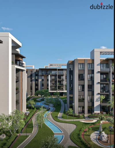 Apartment for sale in Zat Compound, Golden Square, Hadayek October, 95m, with a down payment of 308k and quarterly installments of 69k, strategic location near Zewail City, delivery in 3 years.