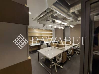 مكتب للايجار115م في مول capital business park الشيخ زايد- استلام فوري - تشطيب كامل بالتكيفات- 3 غرف- ريسبشن- حمام -كتشنت- اميز لوكشن في الشيخ زايد