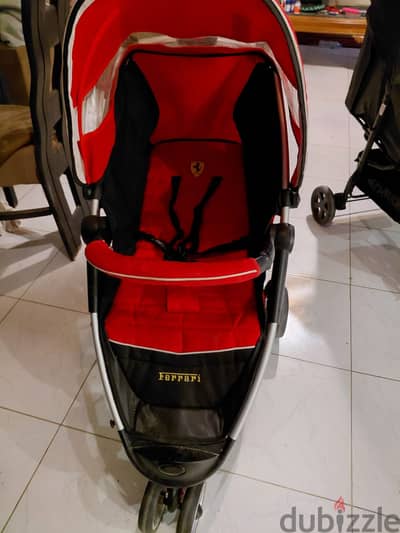 Ferrari car stroller عربه أطفال