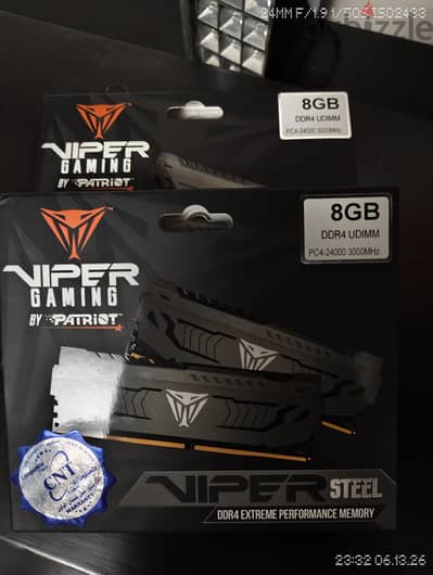 viper gaming 16gb ddr4 3000mhz 8x2 ram