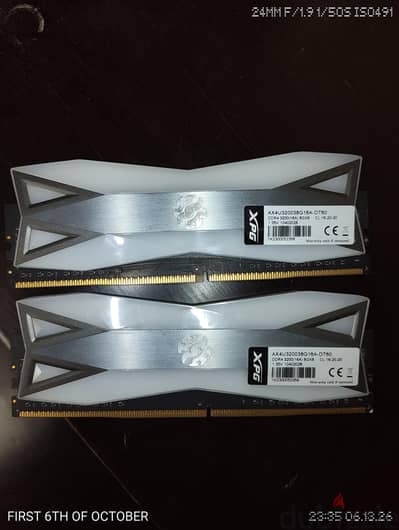 XPG DDR4 16GB kit 3200mhz