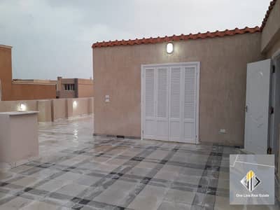 شقه رووف للإيجار كمبوند حدائق الفدا بجوار هايبر وان ومحور ٢٦ يوليو سعر لقطه