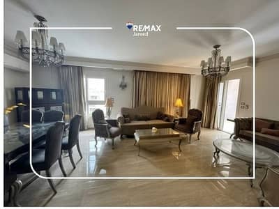 A fully furnished lux apartment for rent in Sheikh Zayed - pool View