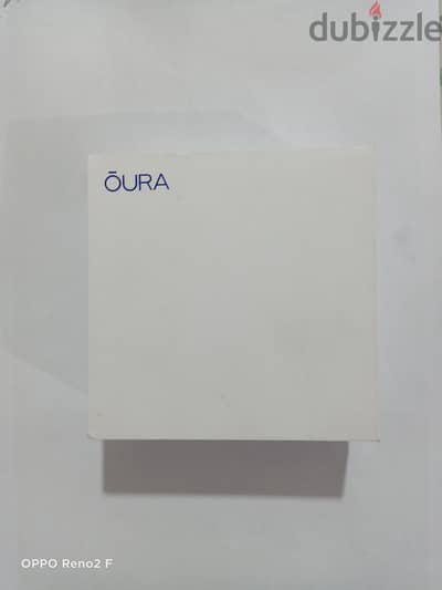 Oura Ring Gen3 Horizon Silver مقاس US9 Oura Ring Gen3 Horizon Silver مقاس US9
