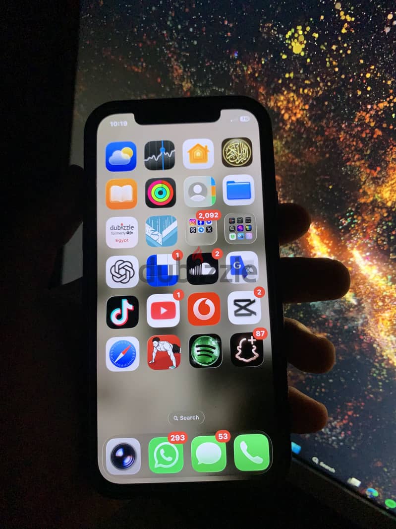 iPhone 12 Purpleللبدل فقط 1