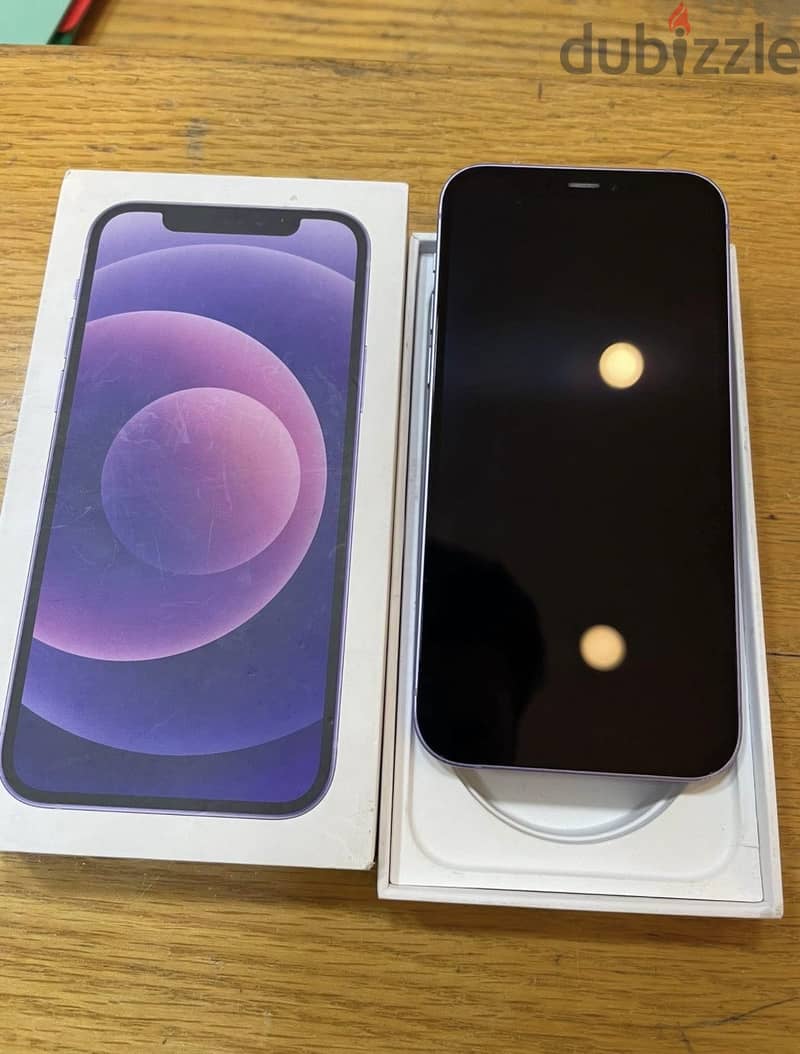 iPhone 12 Purpleللبدل فقط 2