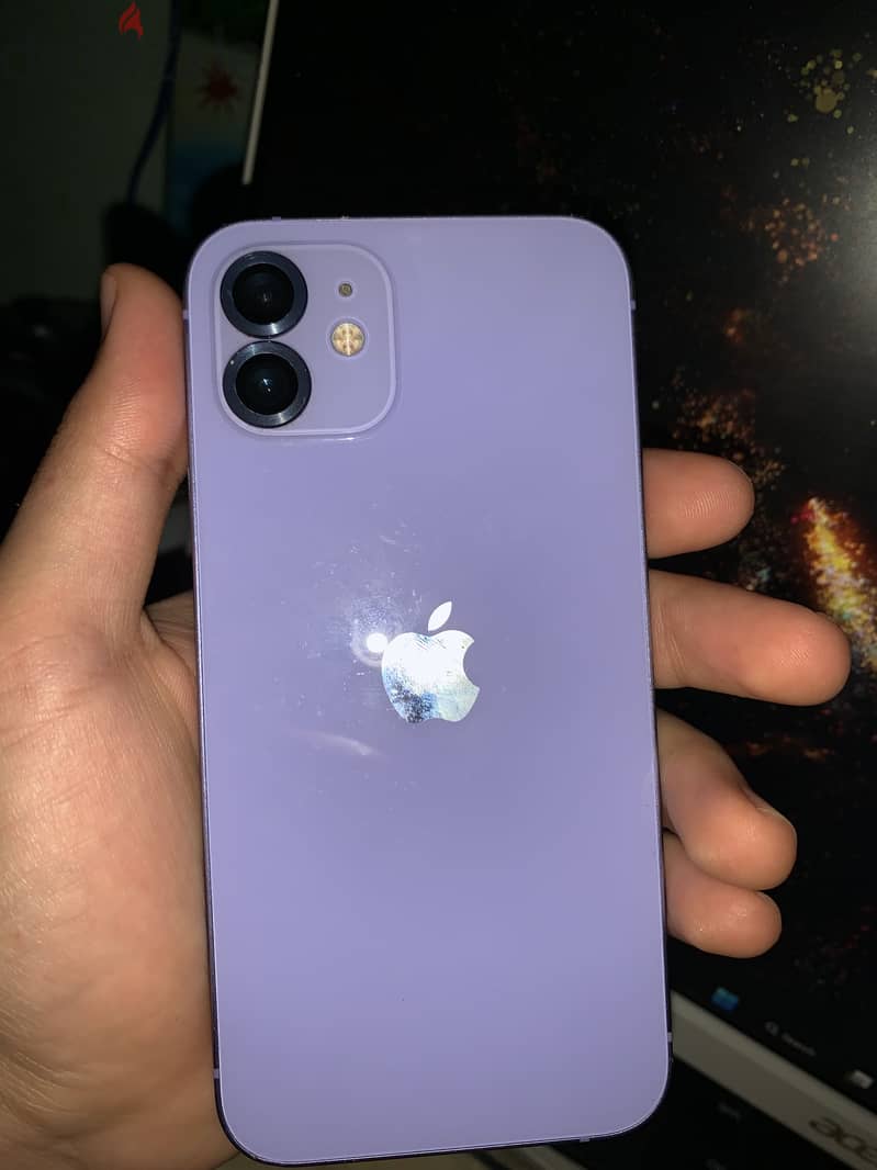 iPhone 12 Purpleللبدل فقط 3