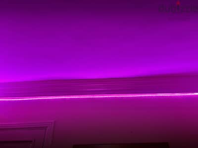 شريط نور LED لون بنفسجي ٣٠ متر