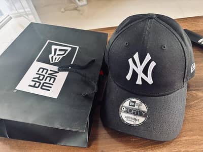 new era black cap