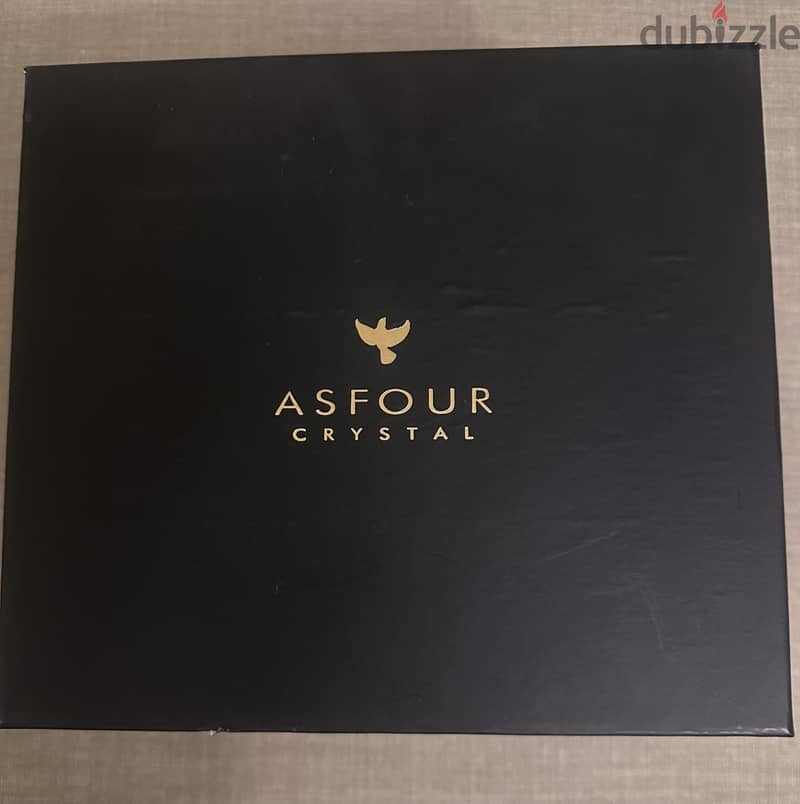 Crystal gold flowers - New with original box 1