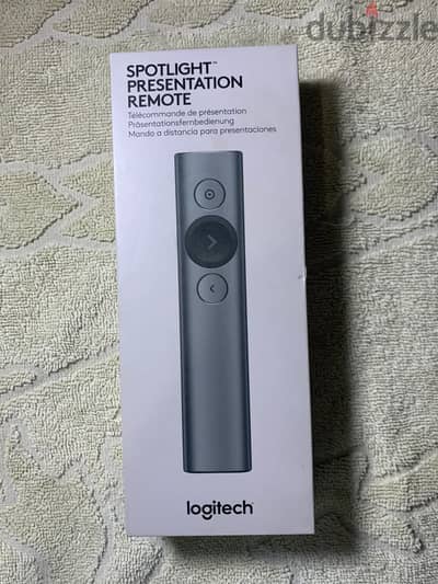 Logitech Spotlight Presentation Remote (Slate) - جهاز تحكم عرض تقديمي