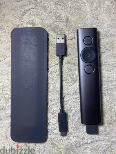 Logitech Spotlight Presentation Remote (Slate) - جهاز تحكم عرض تقديمي