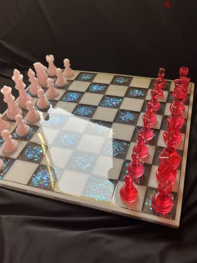 Resin Chess Set - طقم شطرنج ريزن