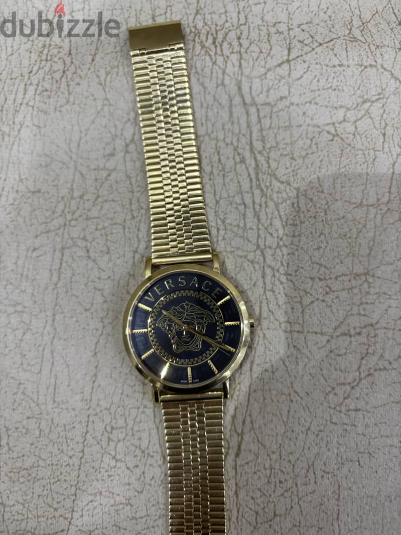 Versace v-essential gold watch Swiss made 5