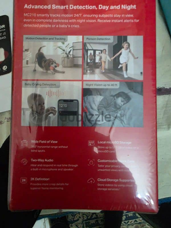 Mercusys MC210 Wi-Fi Camera 2K New 1