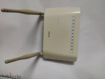 D-Link 2750u راوتر دي لينك مستعمل زائد الادابتور الاصلي