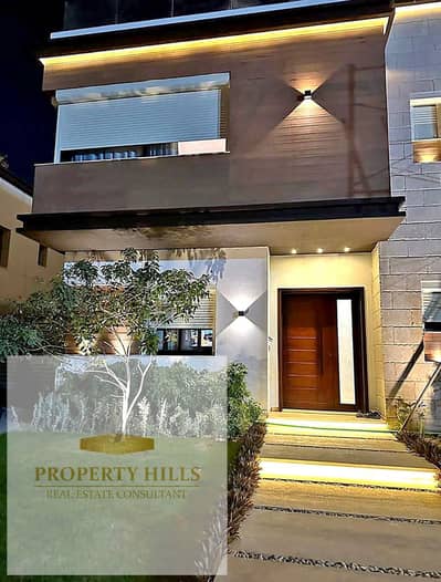 The price is real cheaper villa in the heart of the Fifth Settlement in Azar compound Azzar reedy group installment over 10 years for days