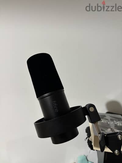 fifine k668x USB-XLR microphone with extra micstand-pop filter-withbox