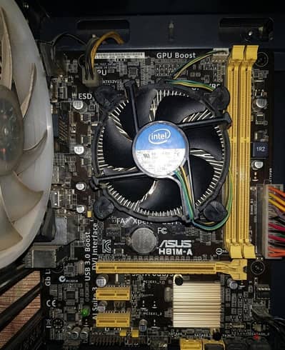 بورده H81 A-M Asous  وبروسيسور i5-4590