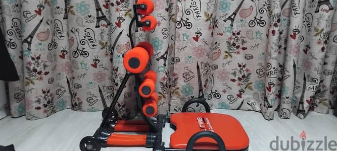 Abdominal and arm exercise chair