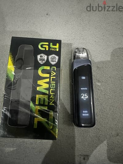 Pod G4 pro caliburn استخدام اسبوعين