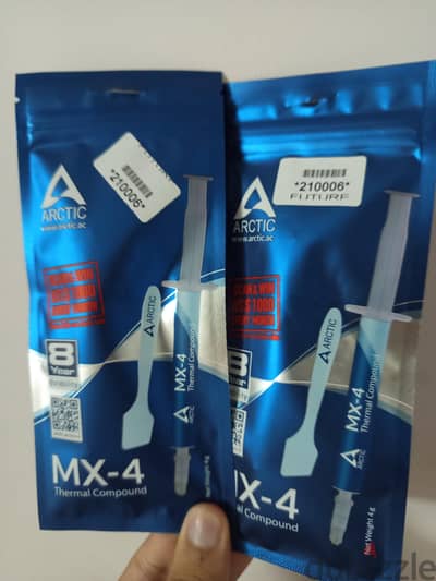 2 arctic mx4 thermal paste 4 grams