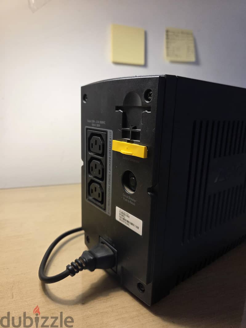 UPS APC BACK-500VA 1