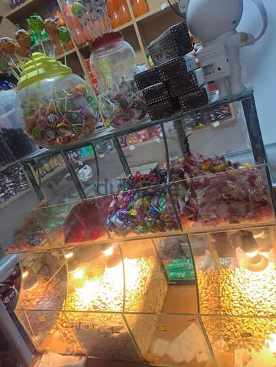 بترينه عرض ٨ فتحات زجاج