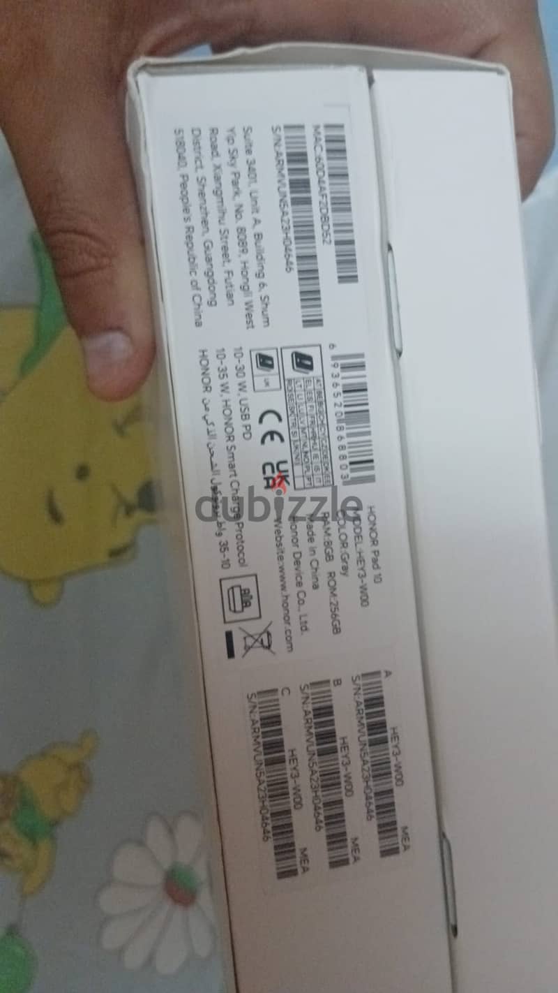Tab 10 honor 1