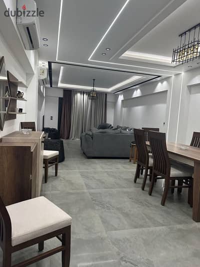 Apartment for sale 190 meters in Grand Gate Compound Zahraa Al-Maadi directly overlooking the ring road and Modern Academy finishing ultra super lux