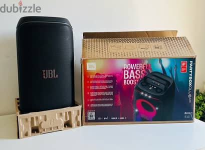 Jbl Partybox 120 + Original Jbl waterproof Cover + KH DJ Stand