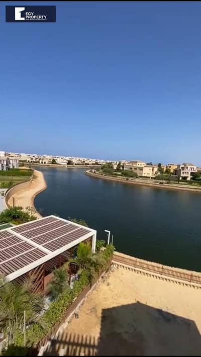 Lagoon And Golf view Standalone Villa For Sale in Marassi - North Coast