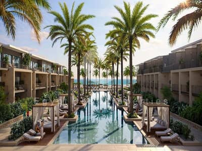 ارخص سعر شاليه للبيع في مشروع (silver sands) الساحل الشمالي دايركتت لاجون متشطب بالتكيفات بمقدم 5%