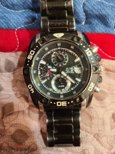 alba water resist 10 bar chronograph