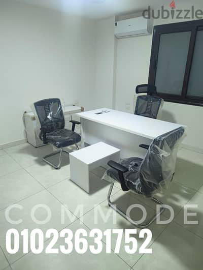 طقم إداري مكتب مدير مودرن خشبmdfاسباني مكاتب مديرين اثاث office