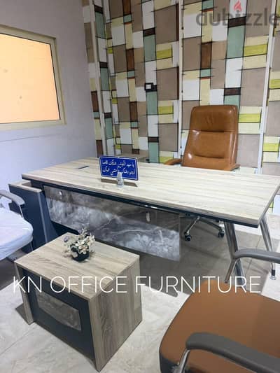 مكتب خشب اسباني مستورد عالي الجودة من شركة KN office furniture