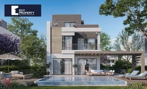 فيلا للبيع موقع مميز باحسن فيو بالتقسيط لحد 2032 في بالم هيلز نيو كايرو  Palm hills New Cairo