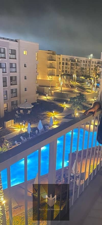 شاليه غرفتين في مراسي مارينا بالساحل الشمالي ،علي البول مباشرةً، موقع مميز جدًا