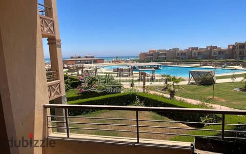 Chalet for Sale in La Jolie Marina Ain Sokhna | Sea & Pool View, Fully Furnished