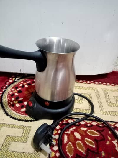غلايه قهوة كهربائيه برايميرا استانلس ستيل .