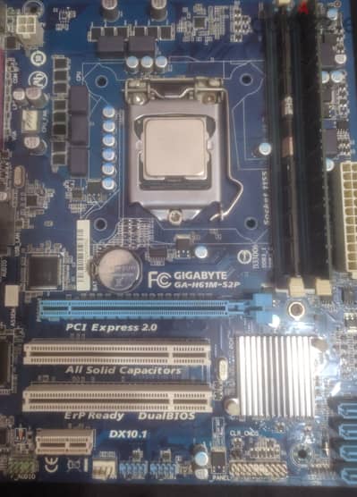 ram 12gb - h61m -  i7 بندل جيل تالت