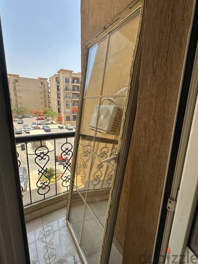 باب ألوميتال دبل قلاس عازل جيد للصوت