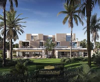 Fully finished apartment for immediate delivery in Marvel Compound by Al-Marasem, next to Emaar and near Sphinx Airport