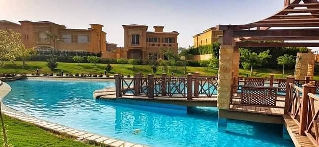 standalone villa for sale  Meadows Park Compound Zayed next to Al Ahly Club  Al Rabwa Alegria prime location with open views of the greenery