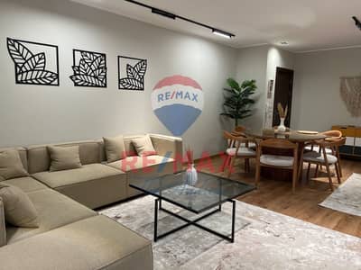 Furnished apartment for rent 200 m - amazing view in Lake View Residence compound