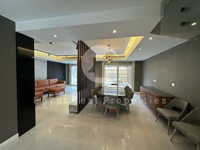 Open View Fully Furnished Town Villa for Rent in La Terra Compound New Cairo