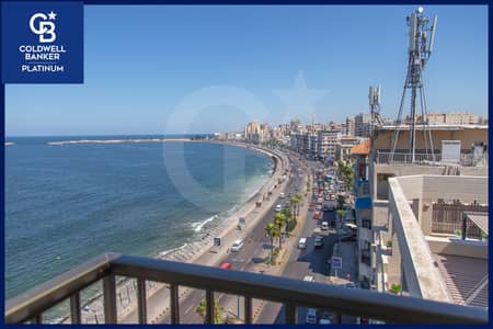 Apartment for sale 250 m Raml Station (direct sea view) - panoramic sea view - immediate delivery. Apartment for sale 250 m Raml Station (direct sea view) - panoramic sea view - immediate delivery.